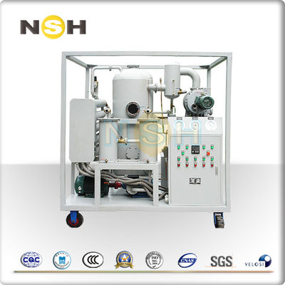 Double-Stage High-Vacuum Insulation Oil Purifier Machine 380V Three-Phase Industrial Transformer System