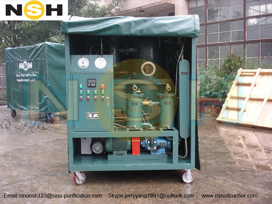 Double Stage Vacuum Transformer Oil Filter 3000L/H Treatment Machine 40Kw