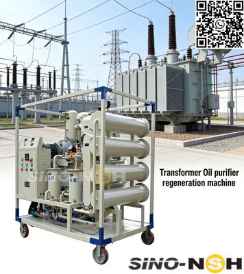 Transformer Oil Dehydration And Degassing Machine Oil Purifier Double-stage Vacuum Oil Purification Machine