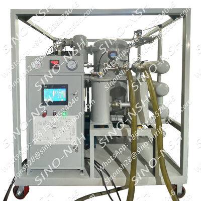 Fully Automatic Transformer Oil Purifier With Touch Screen 1800 To 18000 Liter Per Hour