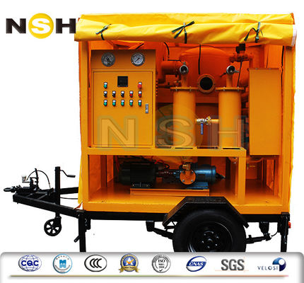Double-Stage Transformer Oil Filtration Plant Insulation Purifying Machine Dielectric Fluid System