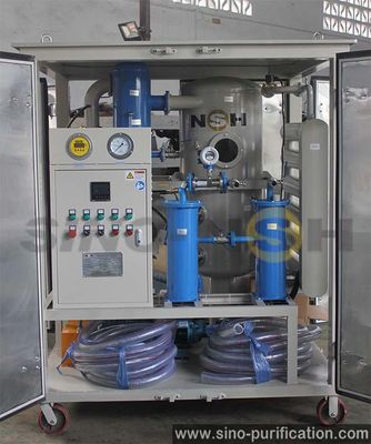 Mobile Trailer Transformer Insulating Oil Purifier 18000LPH Vacuum Dehydration Degassing System