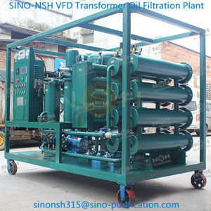 Transformer Oil Filtration Plant Insulation Purifier Double-Stage Vacuum Fluid System