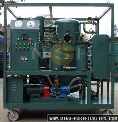 Durable Dehydration 4000LPH Insulation Oil Double-Stage Vacuum Purifier Transformer Fluid System