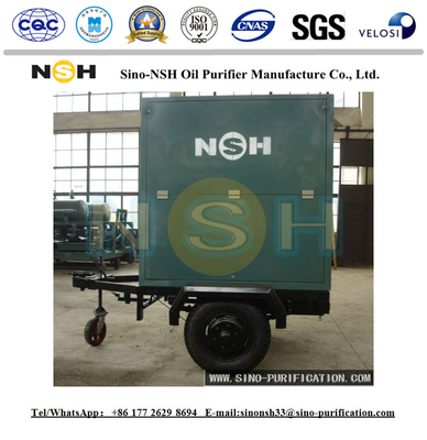 380v Vacuum Transformer Oil Purifier 1800L / H Mobile Oil Filtration Unit