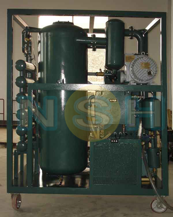 Oil Dehydration Vacuum Purifier System Maximum Vacuum Below 50Pa Low Noise Operation