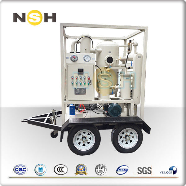 Small-Size Insulation Oil Purifier System 600-18000LPH Flow Rate Compact Transformer Treatment