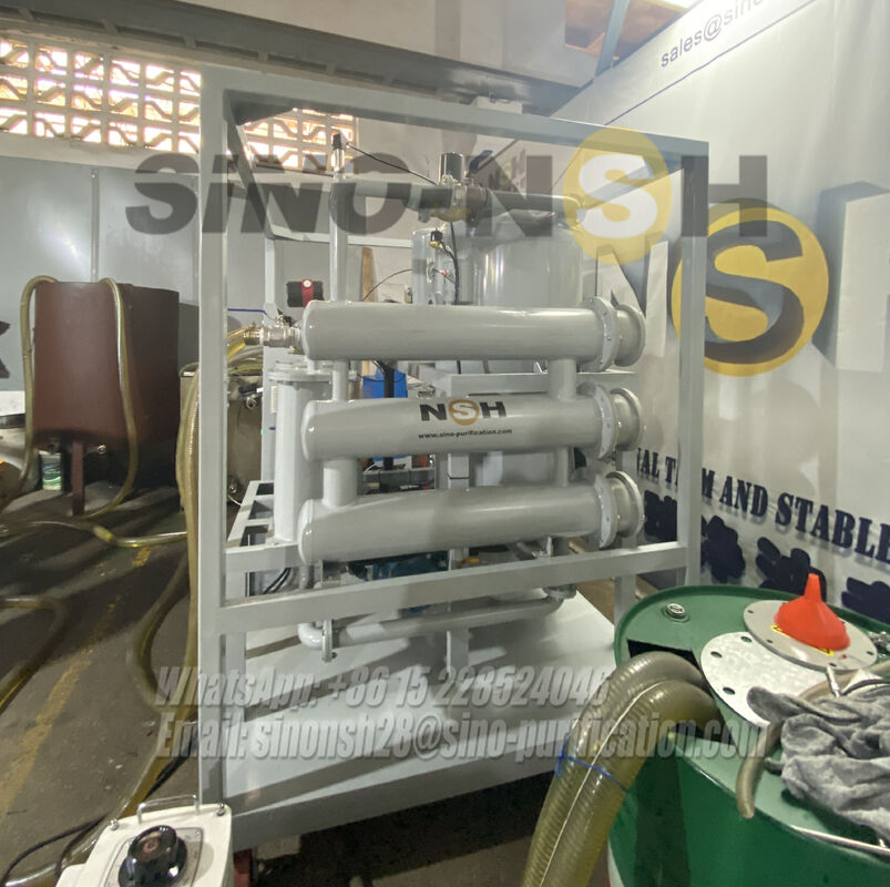 Fully Automatic Transformer Oil Purifier With Touch Screen 1800 To 18000 Liter Per Hour