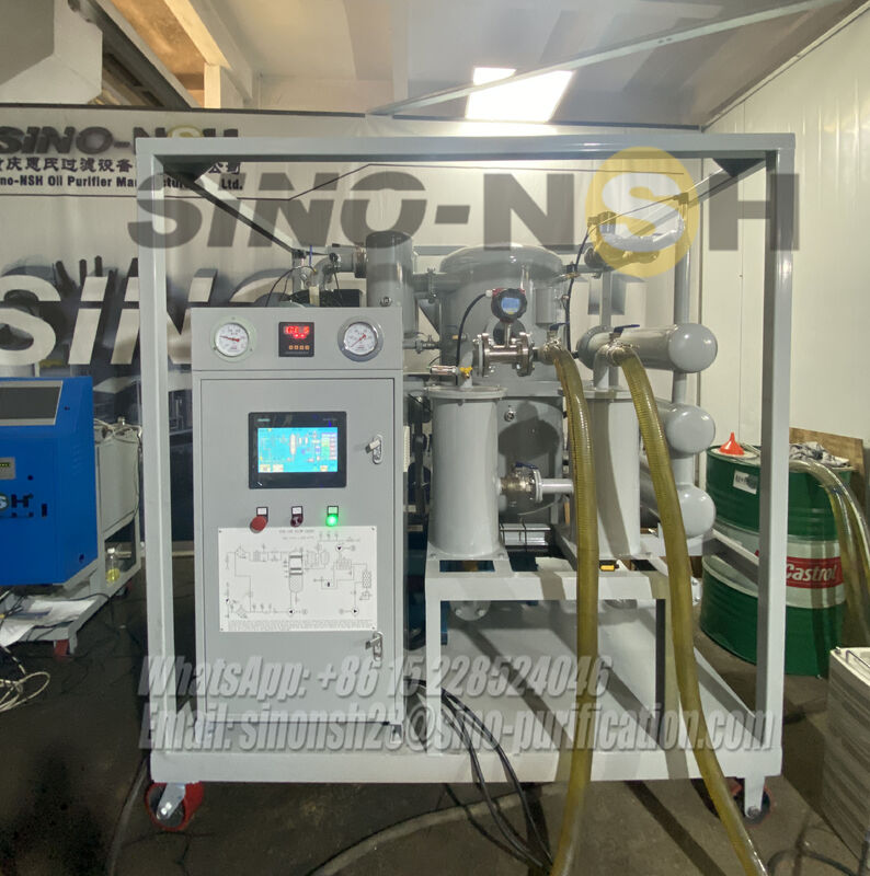 Fully Automatic Transformer Oil Purifier With Touch Screen 1800 To 18000 Liter Per Hour