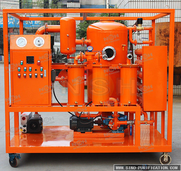 Impurities-Removal Double-Stage Three-Phase Insulation Oil Purifier Transformer Fluid Filtration System
