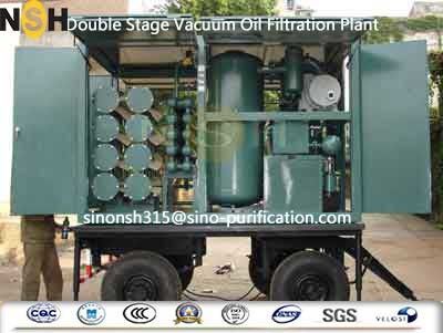 500L-Min Insulation Oil Purification Machine Impurities Removal 380V Transformer Fluid Treatment
