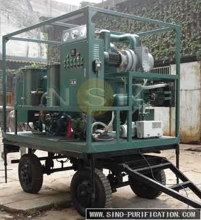 Regeneration 18000L/H Double Axle Trailer Vacuum Transformer Oil Purifier