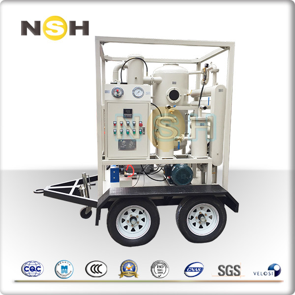 Small-Size Insulation Oil Purifier System 600-18000LPH Flow Rate Compact Transformer Treatment