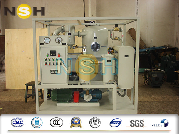 Portable High-Vacuum Insulating Oil Purifier Machine Dielectric Transformer Fluid Treatment System