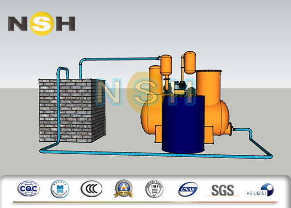 Easy Operation Oily Water Separator , Industrial Centrifugal Oil Separator