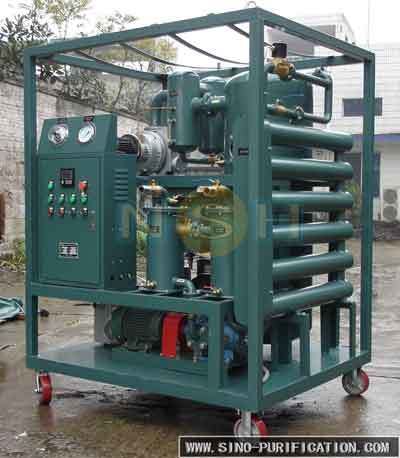 Double Stage Vacuum Transformer Oil Filter 3000L/H Treatment Machine 40Kw