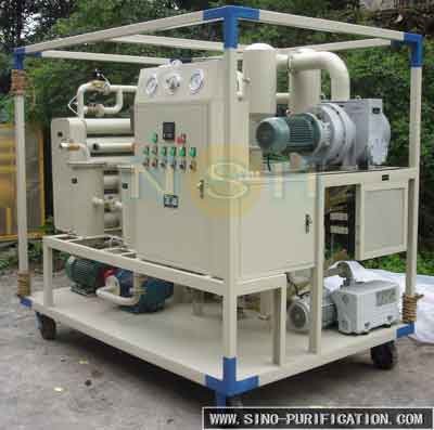 Decoloration Anti-Explosion 9000L/H Two Stage Vacuum Transformer Oil Purifier