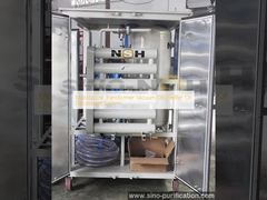 Sistema Descolorante de Óleo Purificador a Vácuo para Transformadores Mobilizáveis